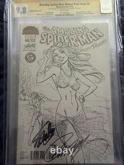 Amazing Spider-Man Renew Your Vows #5 CGC 9.8 Signed- Stan Lee, J Scott Campbell