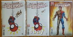 Amazing Spider-man #1 Baby Variant GOLD SIGNED Stan Lee (1 of 5) & Skottie Young