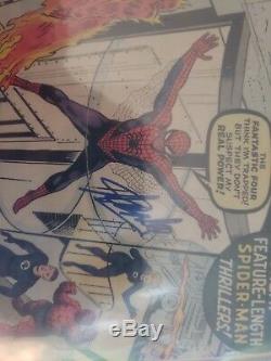 Amazing Spider-man #1 Cgc Ss 7.0 Signed Stan Lee Asm 1st Spiderman Issue 1963