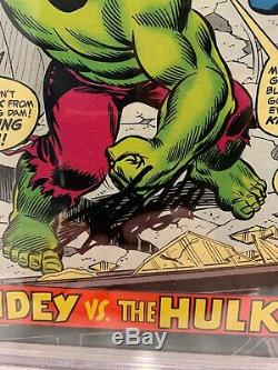 Amazing Spider-man #119 Cgc 6.5 Signed Stan Lee Hulk