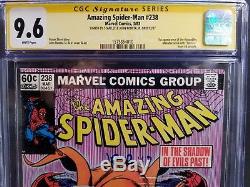 Amazing Spider-man #238 Cgc Ss 9.6 Signed 2x Stan Lee Romita Jr 1st Hobgoblin