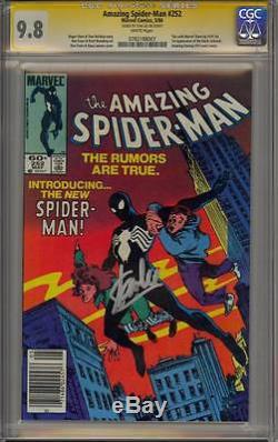 Amazing Spider-man 252 Cgc 9.8 Ss Signed By Stan Lee 1st Black Suit Venom Mint 1