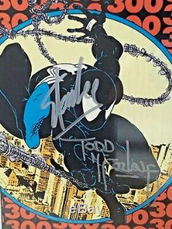 Amazing Spider-man #300 Cgc 8.0 Ss Signed Stan Lee & Todd Mcfarlane Venom