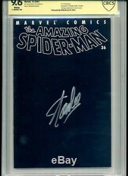 Amazing Spider-man #36 Cbcs Graded 9.6 Signed By Stan Lee 9/11 Tribute Issue