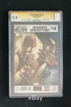 Amazing Spider-man #4 Cgc 9.8 Ss Signed By Stan Lee 1st App Cindy Moon Silk