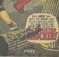 Amazing Spider-man #46 Cgc Ss 2.0 Signed By Stan Lee Origin & 1st App Of Shocker