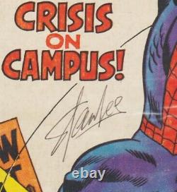Amazing Spider-man #68 Crisis On Campus 1969 Signed By Stan Lee