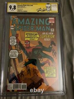 Amazing Spider-man 700 Ditko CGC SS 9.8 Signed by Stan Lee