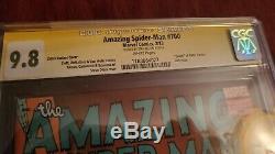 Amazing Spider-man #700 Ditko Variant Cgc 9.8 Signature Series Signed Stan Lee