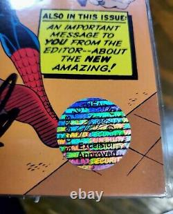 Amazing Spider-man #700 Ditko Variant Signed by Stan Lee NM COA Sticker