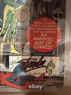 Amazing Spider-man #9 1964 Cgc 4.0 Origin 1st App Of Electro Signed By Stan Lee