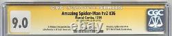 Amazing Spider-man V2 #36 (2001) Cgc 9.0 Ss Signed By Stan Lee 9/11 Tribute