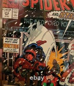 Amazing SpiderMan #314 CGC 9.6 Signed Stan Lee Todd McFarlane Christmas Cover