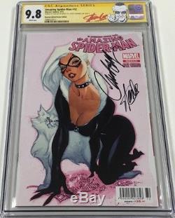 Amazing Spiderman #12 Mexico Signed by Stan Lee & J. Scott Campbell CGC 9.8 SS
