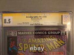 Amazing Spiderman #238 Newsstand 8.5 Cgc Signed By Stan Lee