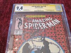 Amazing Spiderman #300 SS CGC 9.4 signed by Stan Lee! 1st appearance of Venom