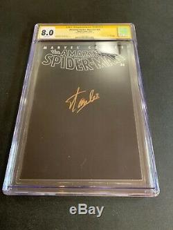 Amazing Spiderman #36 9-11 Tribute! CGC 8.0 SS Stan Lee Double Signed! Marvel
