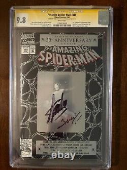 Amazing Spiderman 365 & Spiderman 2099 1, CGC 9.8 Signed by Stan Lee &
