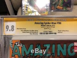 Amazing Spiderman 700 DITKO variant CGC Graded 9.8 SS Signed STAN LEE WP RARE