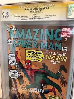 Amazing Spiderman #700 Ditko 1200 Signed by Stan Lee! CGC 9.8 SS