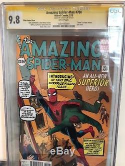 Amazing Spiderman #700 Ditko 1200 Signed by Stan Lee! CGC 9.8 SS