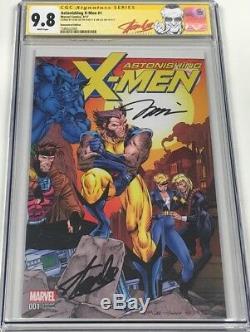 Astonishing X-men #1 Signed Stan Lee & Jim Lee CGC SS 11000 Remastered Variant