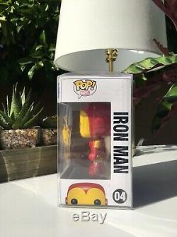 Autographed Iron Man 04 Funko Pop Signed by Stan Lee (Rare!)