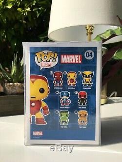 Autographed Iron Man 04 Funko Pop Signed by Stan Lee! (Rare!)