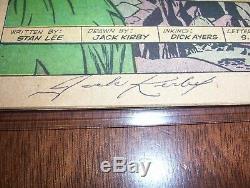 Avengers 1 CBCS 4.5 Signed Stan Lee X2 and Jack Kirby Verified Holly Grail CGC