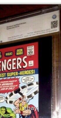 Avengers #1 Stan Lee Sdcc Variant 9.6 Cbcs Ss Signed Stan Lee (mint)