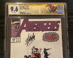 Avengers #314 SS CGC 9.6 SIGNED STAN LEE Eternals Sersi Joins Custom Label ASM