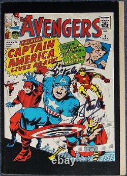 Avengers #4/captain America #400signed Stan Leesterankozeckrubinsteinmore