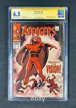 Avengers 57 CGC SS 6.5 Stan Lee Signed 1st App Vision 1968 Marvel Comics