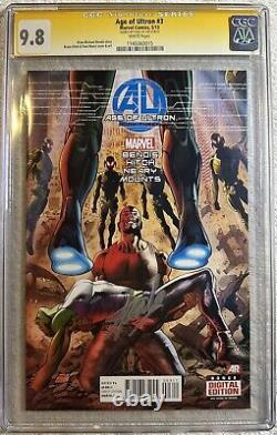 Avengers Age of Ultron #3 CGC SS 9.8 Stan Lee Signed Autograph Marvel