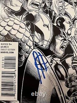 Avengers vs X-Men Round 1 Signed By Stan Lee, John Romita Jr and J Cheung