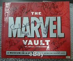 Avengersendgame 11 Signed The Marvel Vault Stan Lee&avengers Autographed Book