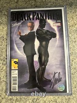 Black Panther #1 (NM) Signed by Stan Lee With COA 2016 Scarce Comic Con
