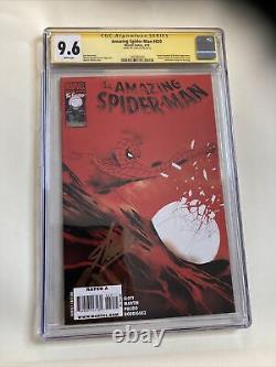 CGC 9.6 Amazing Spider-Man #620 signed by Stan Lee