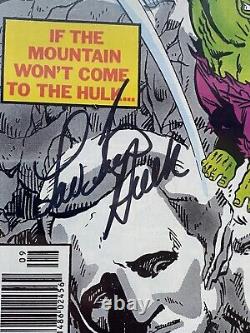 CGC 9.8 The Incredible Hulk Signed By Stan Lee & Lou Ferrigno. Marvel 1979