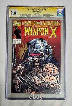 CGC SS 9.6 MCP #79 Weapon X Signed by Stan Lee Wolverine Deadpool Movie Rare