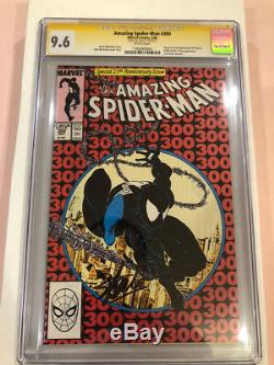 Cgc 9.6 Signature Amazing Spider-man #300 Stan Lee Signed 1st Venom Asm