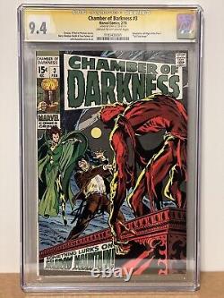 Chamber Of Chills #3 Signed By Stan Lee CGC 9.4 Single Highest Graded
