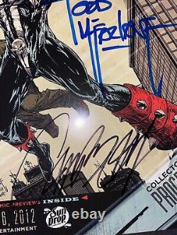 Comikaze Program Signed Stan Lee McFarlane Silvestri Wolfman +1 Spawn Spiderman
