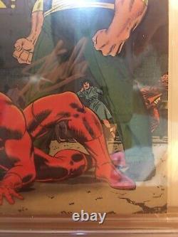 Daredevil #15 1966 Cgc 8.5 Death Of Ox Stan Lee Signed Autograph