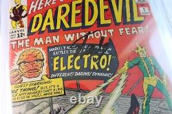 Daredevil #2 CGC 7.5 (Marvel) Signed Stan Lee