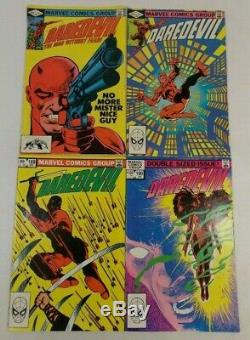 Daredevil Frank Miller Comic Lot #158-#190 #181 Plus #165 Signed By Stan Lee