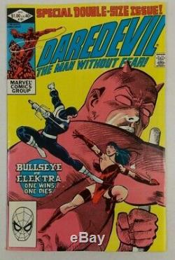 Daredevil Frank Miller Comic Lot #158-#190 #181 Plus #165 Signed By Stan Lee