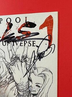 Deadpool Kill Sthe Marvel Universe 1 (2012) 2nd Print Signed Certified Stan Lee