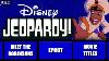 Disney Jeopardy Trivia Test Your Knowledge 2 3 24