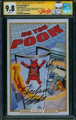 Do You Pooh #1 CGC SS 9.8? SIGNED + EXCELSIOR by STAN LEE? ASM VARIANT 2017